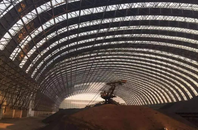 阆中概述原料场封闭技术的特点和类型